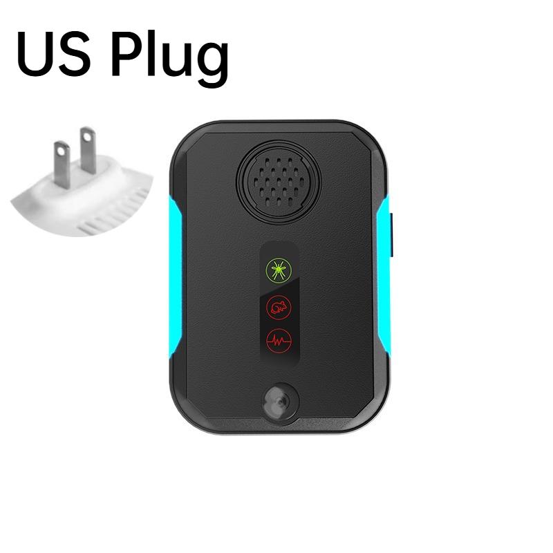 2026 Répulsif Ultrasonique Amélioré Contrôle Électronique des Parasites Repousse Rongeurs Rats Mouches Cafards Moustiques Usage Intérieur Prise EU/US