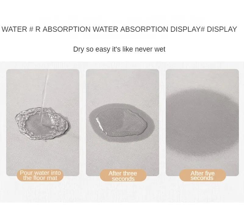 Diatomite coffee machine quick-dry drip tray resistant to dirt and wear kitchen bar tablecloth pad dish cup drying pad kitchen