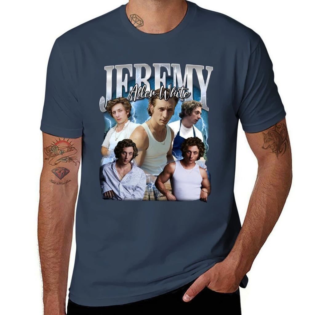 Vintage Jeremy Allen White The Bear Tv Show TShirt Summer Fashion Casual Tee Shirt