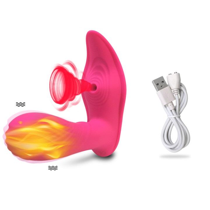 2022 FemaleVibrator SexClit SuckingClit StimulaceClit Erotické sexuální hračky Páry na nošení hračekFlirtování