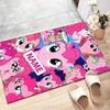 Custom My Little Pony Mat Personalized Name, Polyester Washable Indoor Entryway Rug, Gift for Christmas, Easter, Thanksgiving Day
