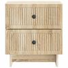Nightstand Set 2 pcs Sonoma Oak Finish 43 x 34.5 x 47.5 cm Particleboard