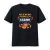 Funny Casino Design For Gambler Gambling T Shirt Vintage Washed Homme Breathable Streetwear Unisex Top For Everyday Wear