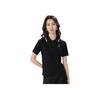 New MLB Polo Shirts Women's Black 3FPQM0353-50BKS