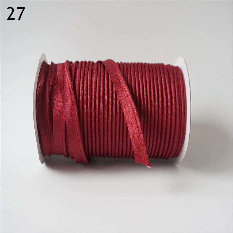 66M Edge Sewing Ribbon Cord Rope For Sofa Curtains Hats Clothes Cheongsam Hemming Garment Sewing DIY Patchwork Hemming Strip