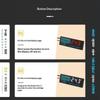 Smart Battery Monitor Dc 7 To 55V Led Display Power Off Memory Fit For Lithium Lead Acid Batteries Car Rv Boat Solar Projects