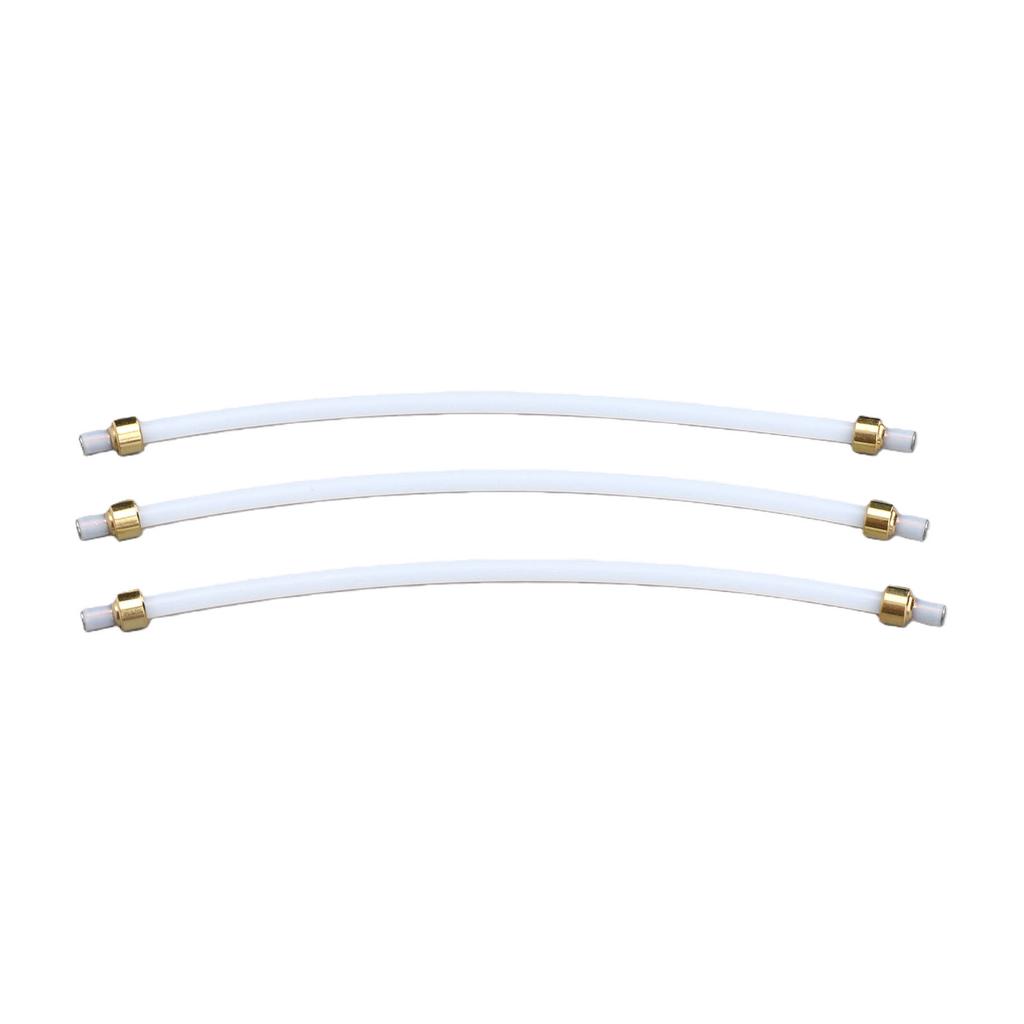 3pcs PTFE Hoses Replacement for Delonghi Coffee Machine 4mm Outer Diameter PTFE Water Tubes