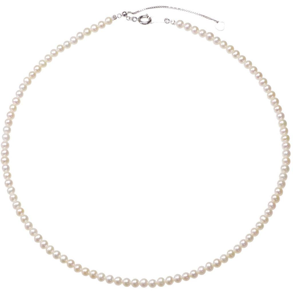 Pearl Music Pearl Perfect for and Special Premium Freshwater Baby Pearl Perfect for Weddings and Yukata Necklace, Weddings, Funerals, Occasions,