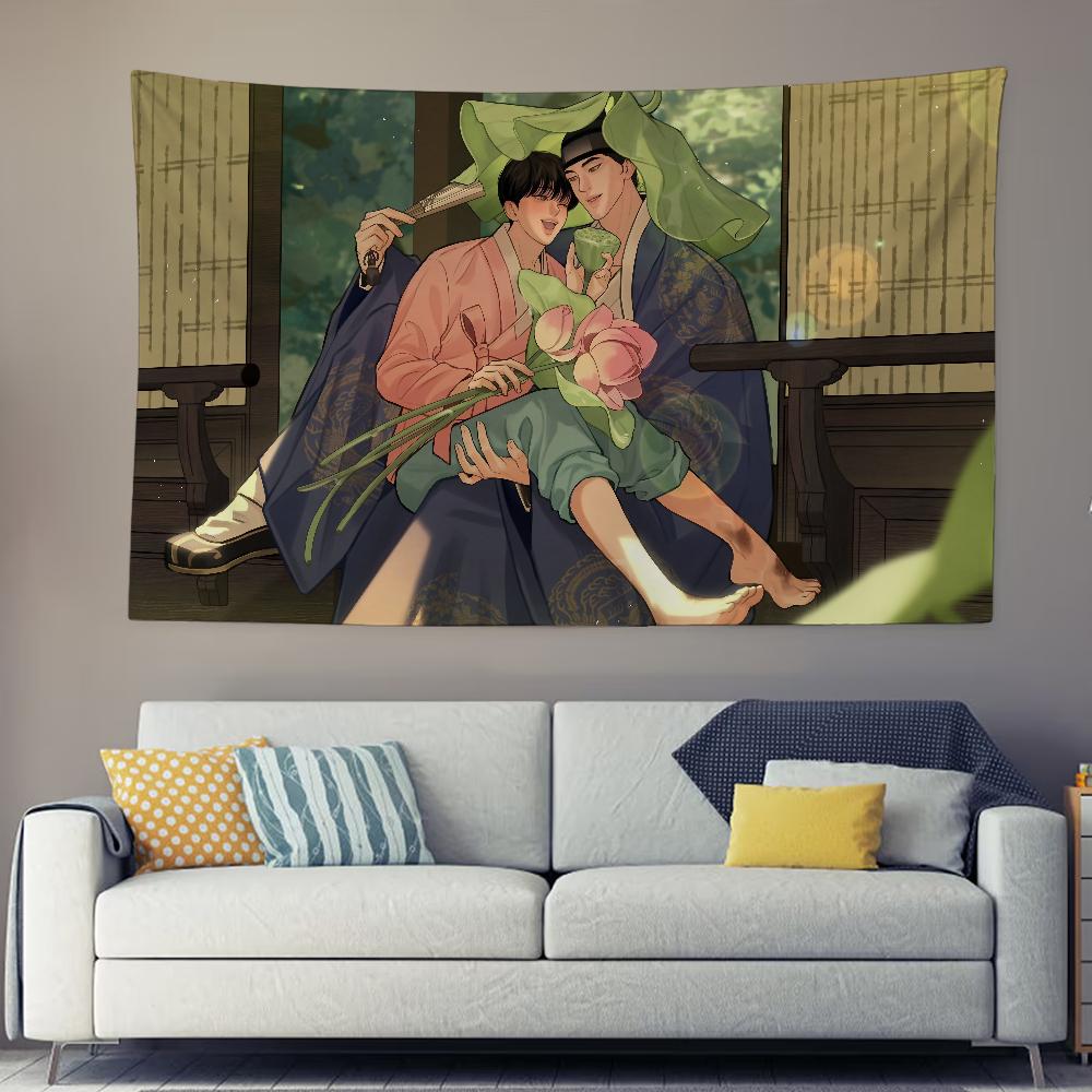 Anime Manhwa PPainter of the NNight Cool Aesthetic Tapestry Wall Background Hanging Cloth for Bedroom Room Decor Party