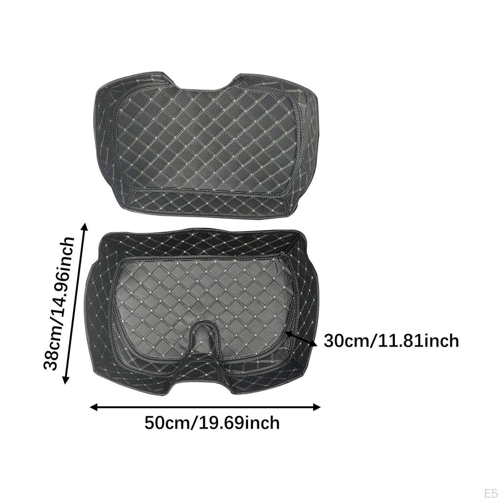 Motorcycle Rear Cargo Trunk Case Liner Luggage Box Inner Tail Protector Portable