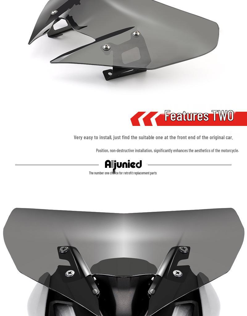 Yamaha MT09 2017-2020 Front Windshield Fairing Deflector