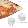 Happy Thanksgiving Day Pillow Cover Soft Pillow Case Cushion Cover Novelty Design Pillowcases For Sofa Bedroom Home Decor