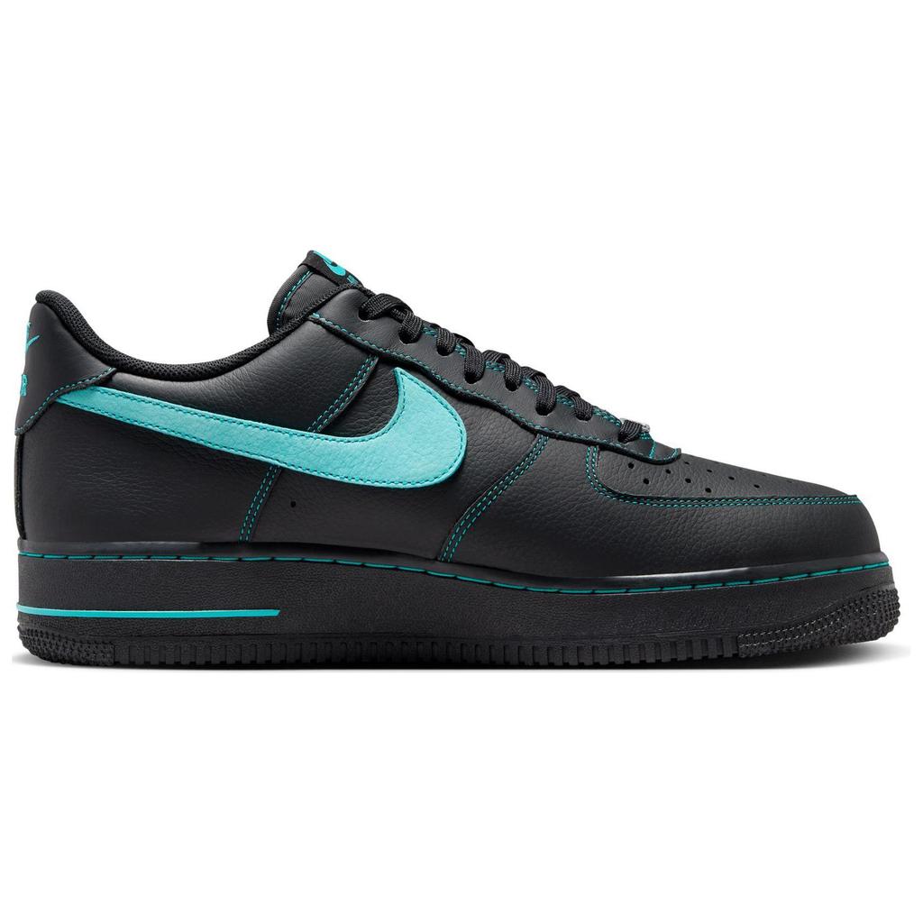 Nike Air Force 1 07 LV8 Un-Tiffany Men Sneakers Black Dusty-Cactus HQ2037-002