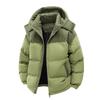 Giacca Invernale Imbottita da Uomo Giacca Imbottita Spessa Calda Giacca Casual con Cappuccio da Uomo Giacca Imbottita Versatile Giacca Imbottita Larga