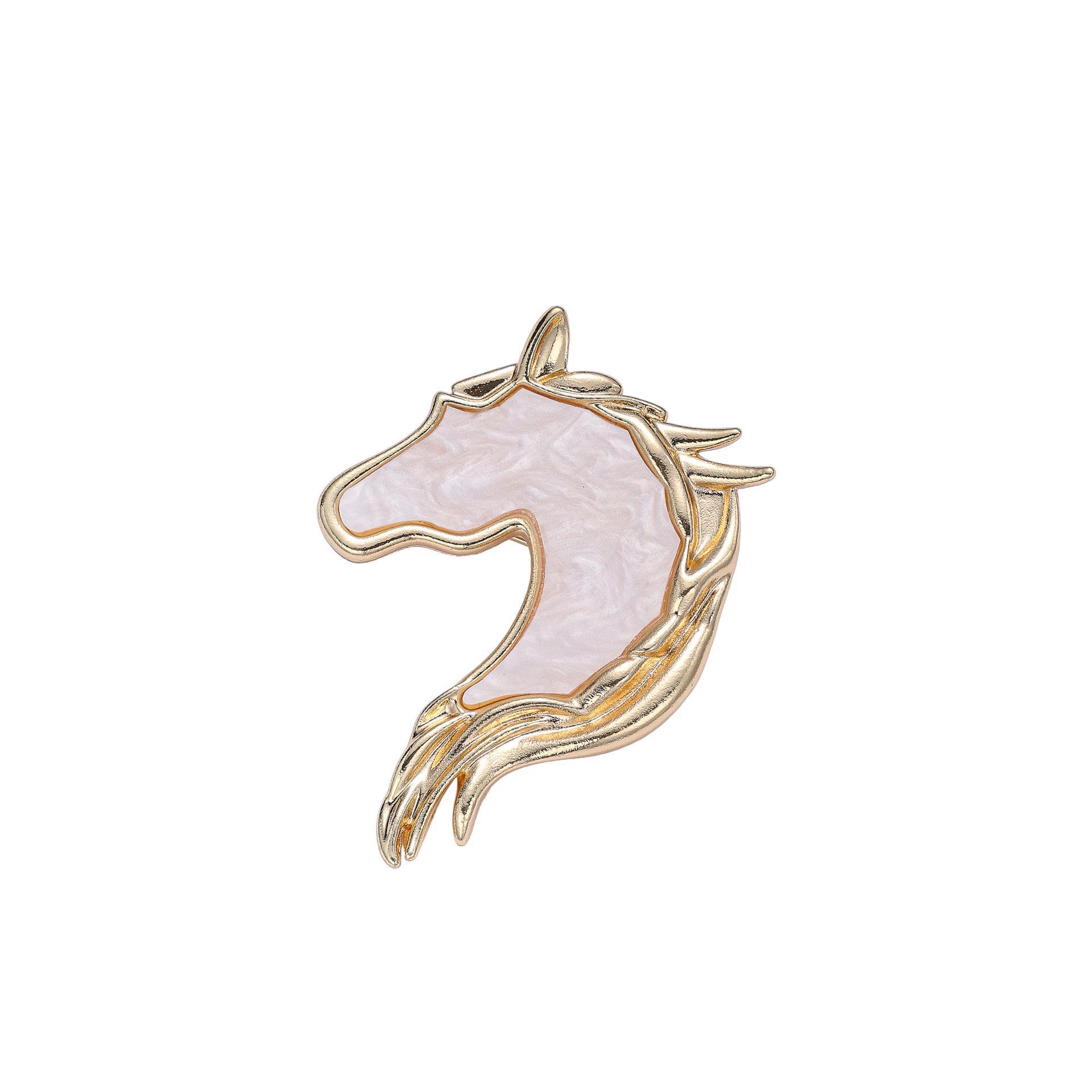 Success on Horseback: New Year Brooch – Exquisite, Versatile, Fashionable, Unisex Accessory Gift