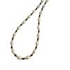 Black spinel natural freshwater pearl necklace 11K gold-wrapped light luxury niche high-end design collarbone chain female ins