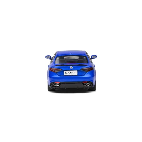 Solido Alfa Romeo Giulia 1/43 Scale Miniature Car GIULIA QUADRIFOGLIO 2016 (Blue)