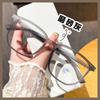 Men's Retro Anti-Blue Light Glasses: Super Light, No Makeup, Slimming Student Style Frames for Myopia