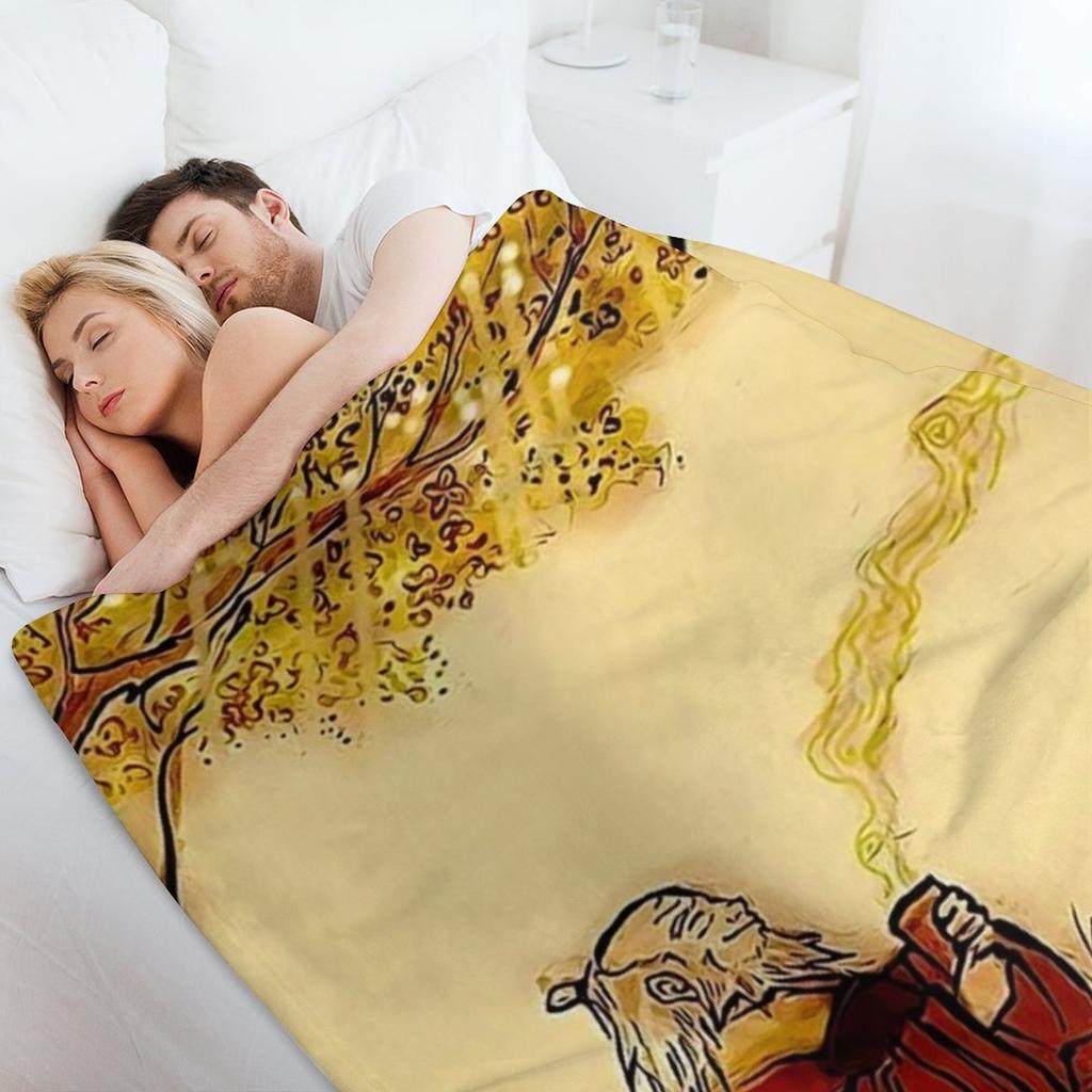 iroh's tea Throw Blanket Summer Beddings Large Hairy Flannel Fabric Blankets