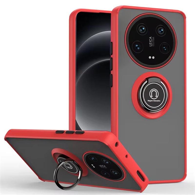 Magnetic Phone Case For Xiaomi mi 14 13T 13 Ultra Pro 11 Lite Shockproof Ring Holder Cases For Xiaomi 12T 12S 12 11T 10T Cover