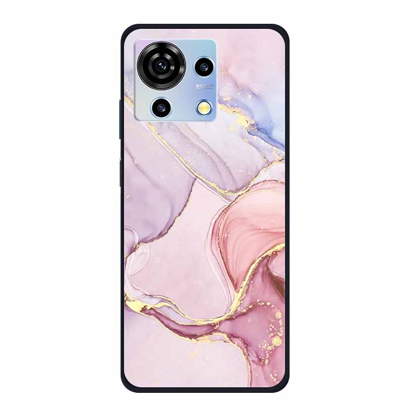 Phone Case For ZTE Blade V50 Vita Marble TPU Soft Silicone Cover for ZTE BladeV50 Vita V50Vita Cases Mica Painted Colorful Para