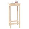 Vidaxl Bar Table, 50X50X110 Cm, Solid Pine Wood