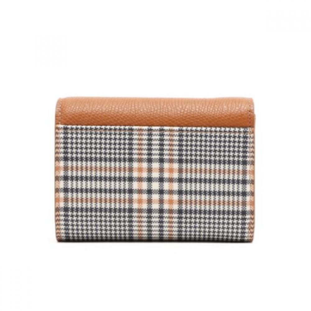 Daks Brown Check Color Match Wallet Dcwa0f624w2