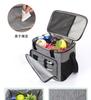 10L Thermal Insulated Lunch Bag Box with Ice Pack Cooler Handbag Crossbody Shoulder Tote for Picnic Camping Food