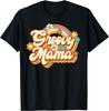 Retro Groovy Mama Family Birthday 60s 70s Hippie Costume T-Shirt
