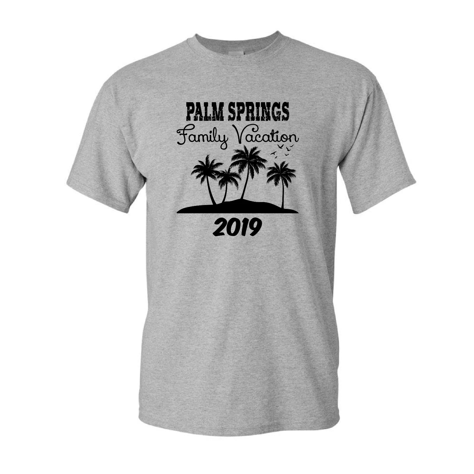 Custom Vacation Shirt A Family Trip Matching Shirts Celebration Vacation T-Shirt S