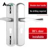 Aoben M-11 Easy-Install Adjustable Indoor Bedroom Door Handle