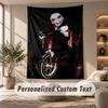 Wall Hanging Tapestry Art Cloth Bedroom Room Background DecorSaw Billy the Puppet