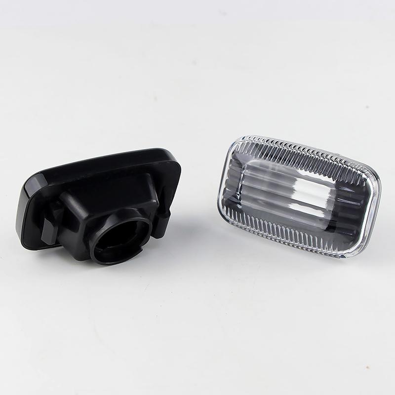 2pcs Side Markers Light Bulb Cover For Toyota Hilux 6th Gen LN140/LN150/LN160/LN170 97-05 - Turn Signal Lamp Only Shell No Bulbs