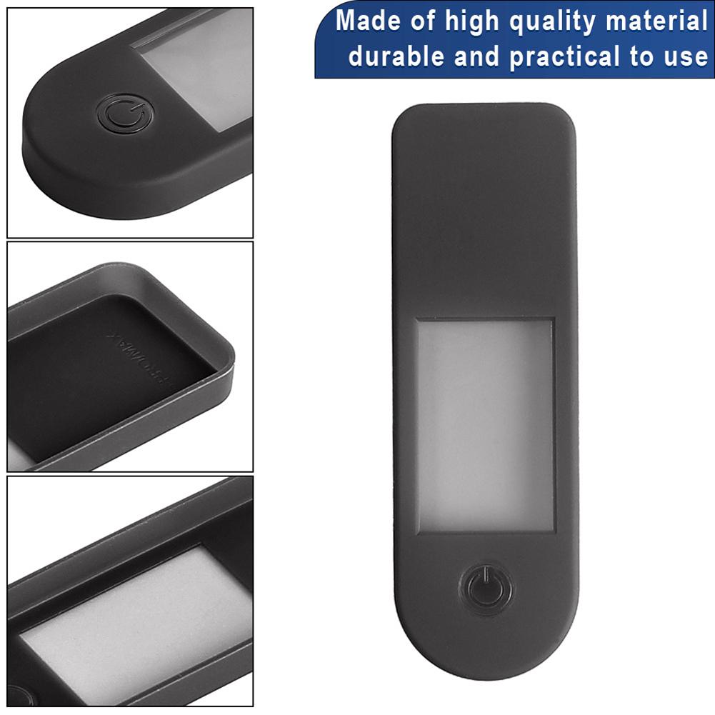 Electric Scooter Screen Protector Silicone Cover Waterproof Scooter Accessory