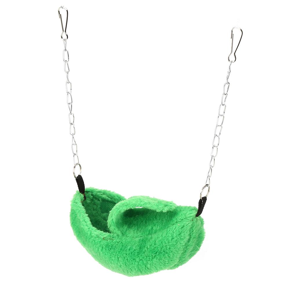 Small Warm Plush Banana shaped Pet House for Hamster Hammock Bed(Yellow)