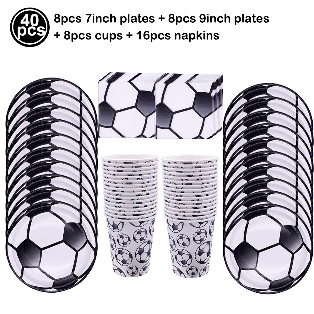 Football Balloon Birthday Decoration Boy Digital Balloon Football Trophy Aluminum Foil Balloon Birthday Party FestivalDecoration
