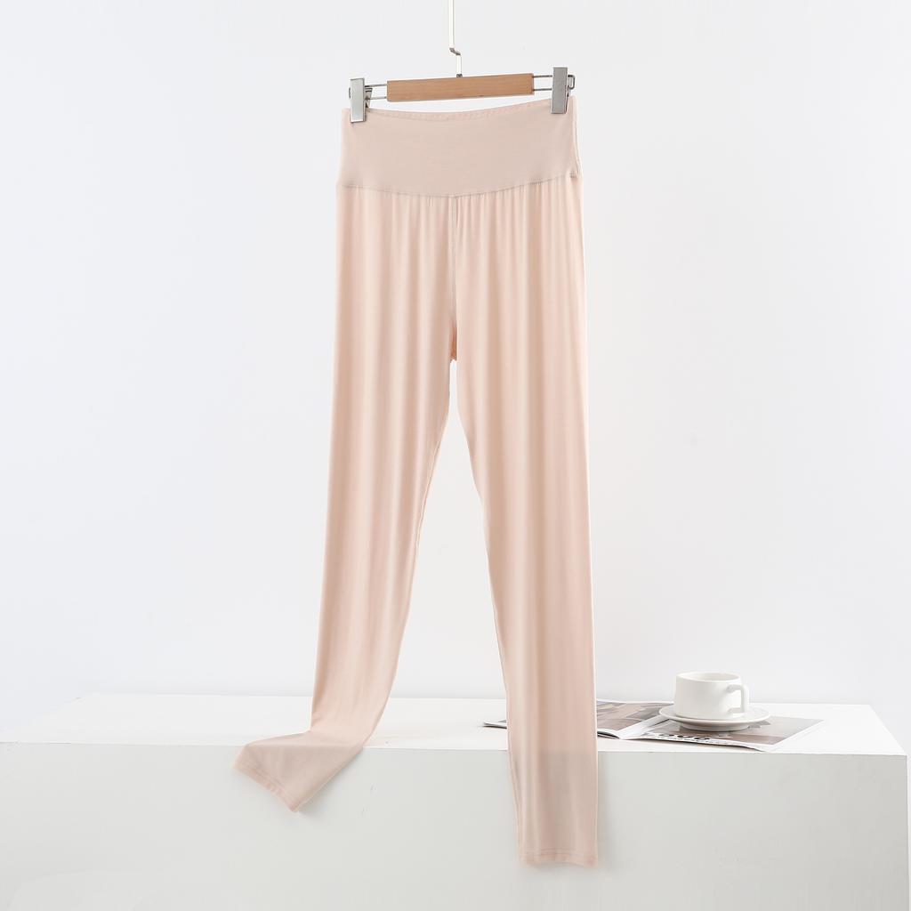 Plus size L to 6XL Modal Thermal Leggings for Women High-Waisted Slimming Tummy Control Butt-Lifting Ankle-Length Base Layer Pants