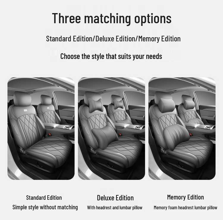 All-Season Seat Covers for 25 Geely Galaxy A7 Models, A7EM-i Car Cushion