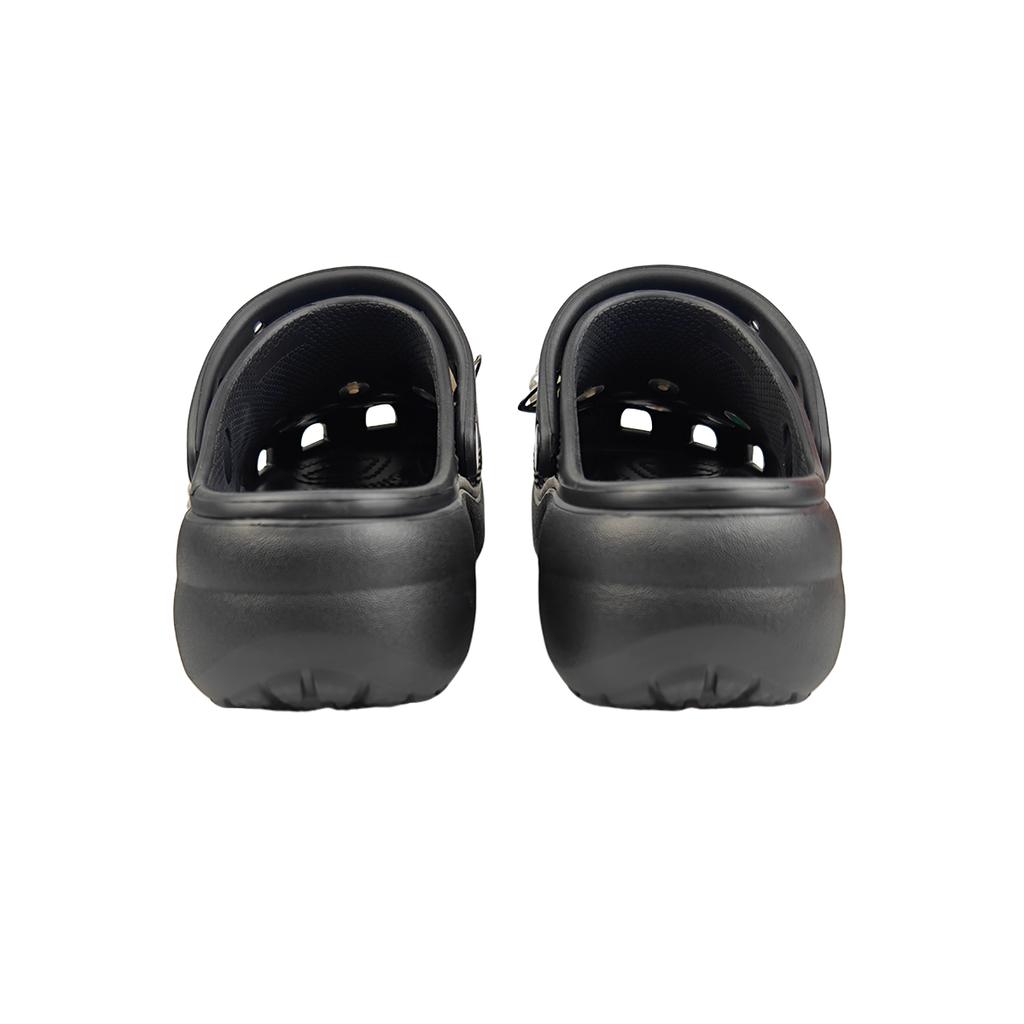 Crocs Classic Platform Clog Beach Walk Ocean Stars Trend Sweet Cool Hole Shoes Women's Black Blue