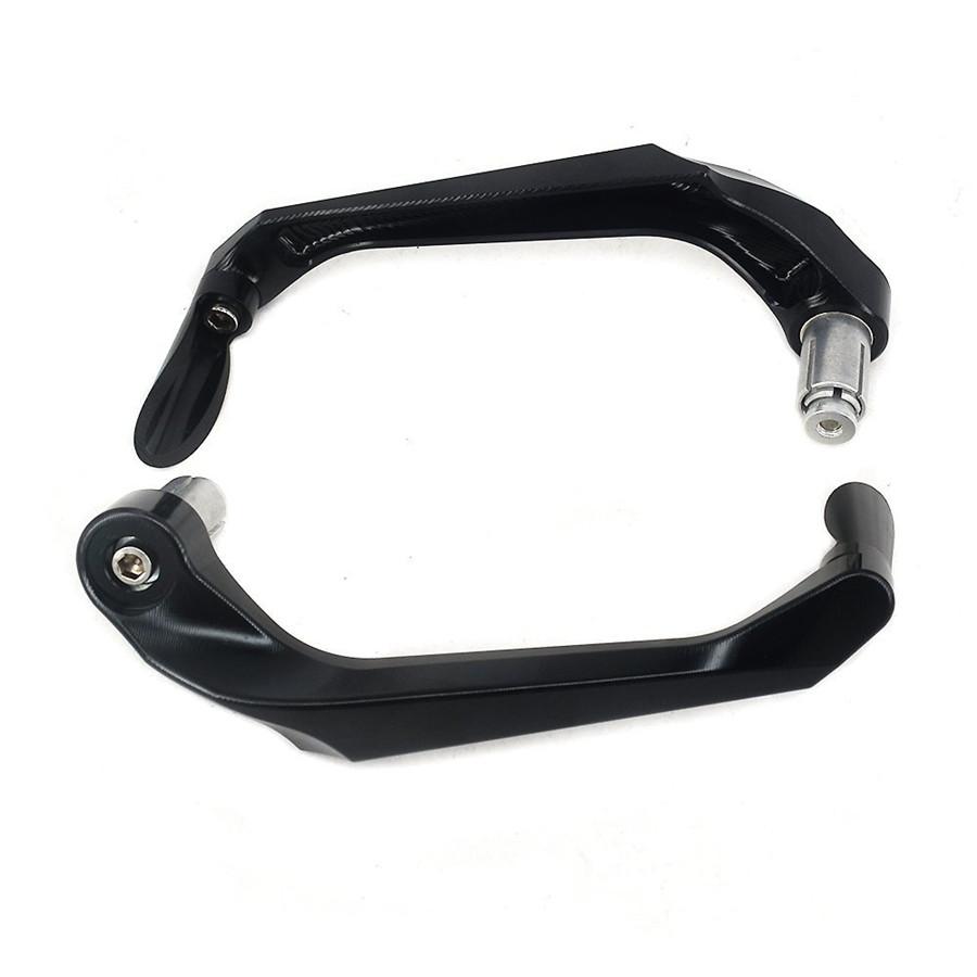 Pair 7/8" CNC 3D Brake Clutch Lever Protective Guard Bar Ends for Universal Hand