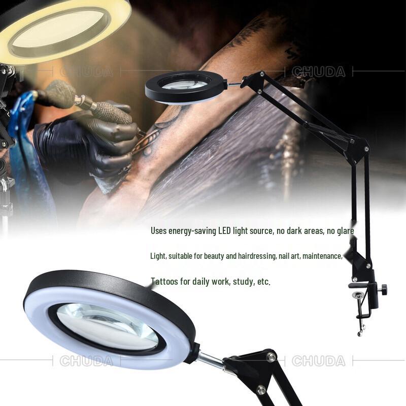Professional LED Magnifying Desk Lamp