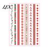 Decorative Graphics for Candles Christmas Candle Transfer Stickers, DIY Holiday Craft Supplies, Waterproof Water Decals Making And Festive Home Decor
