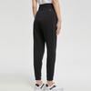 Calvin Klein Drawstring Waist Reflective Letter Print Fleece Joggers Women bottoms Black 4WF2P612-001