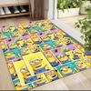 Despicable Minions Collage Carpet Rug Soft Washable Antislip Home Living Room Sofa Mats Personalized Christmas Rug