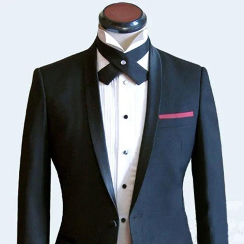 JK Uniform Decor Cross Bowtie Removable Cross Bow Ties High Quality Shirt Tie