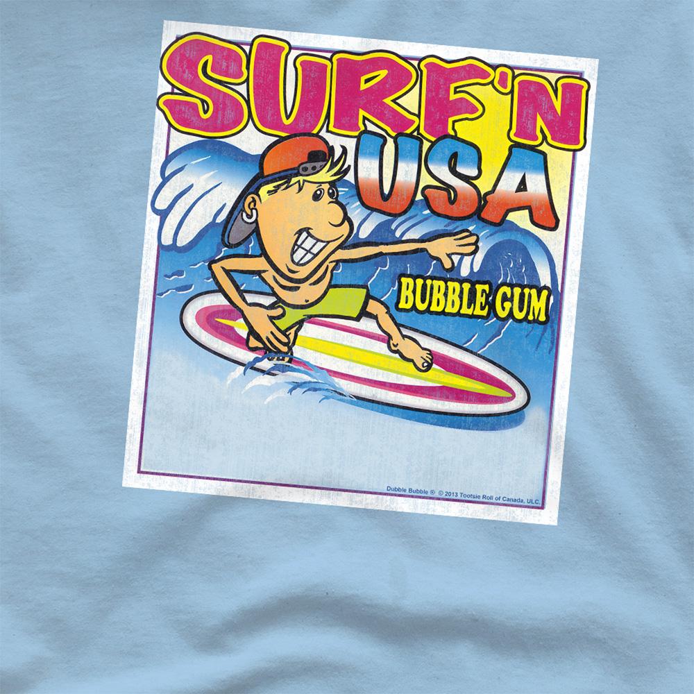 Dubble Bubble Unisex Adult Surfn Usa Gum T-Shirt
