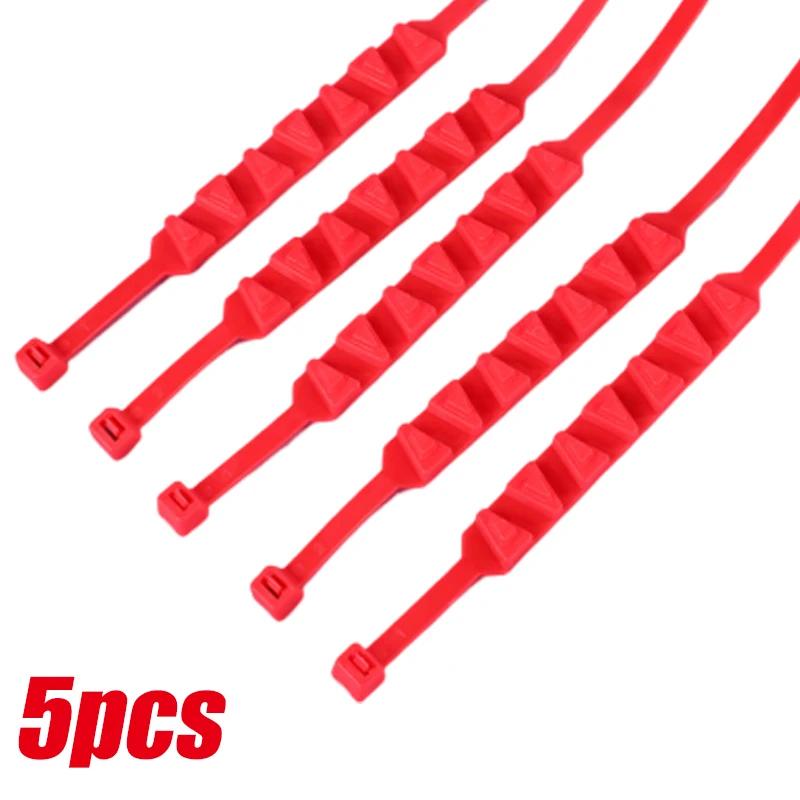 10PCS Universal Winter Car Tyre Anti-skid Chain Snow Emergency Quick Chain Motorbike Tyre Anti-skid Tie Thickening Type