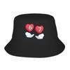 Unisex 6 7 Valentines Day 67 Valentine Meme Bucket Hat Portable Fisherman Hats Summer Funny Hunting Caps Hip Hop Sunscreen Hat