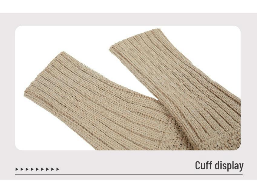 Drizzle 2026 Women's Batwing Sleeve Knitted Cardigan Sweater Solid Color, European & American Style.