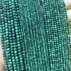 Premium Natural Malachite Small Round Loose Beads for DIY Bracelets